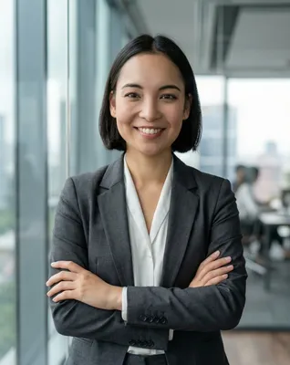 Illustrated portrait of Mia Windsor